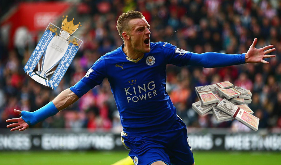 Leicester win the Premier League